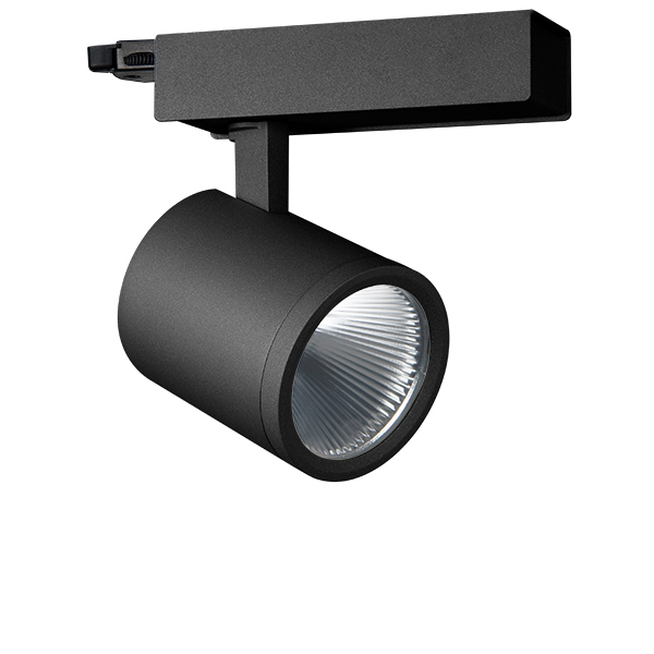 LED-Schienenstrahler 22W Scout 3000K Alu 2310lm Konv Dimmung DALI 1LED IP20 sw mt