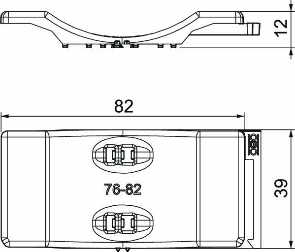 Gegenwanne 76-82mm Kst