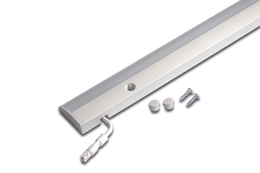 LED-Möbelleuchte 8W 3000K 712lm ws Konv IP20 450x40x15mm