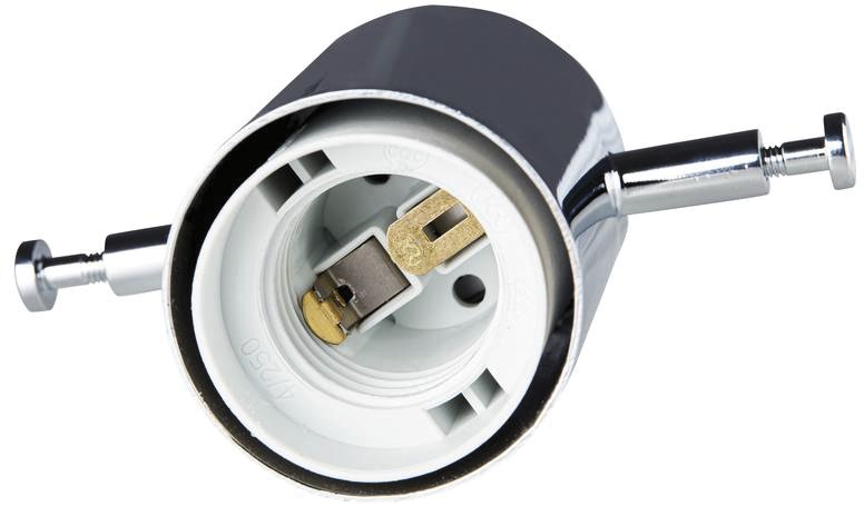 Pendelleuchte 40W HV chr E27 sym IP20 Ø95mm