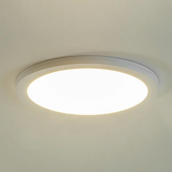 LED-Einbauleuchte MOON 24W 3000-6000K ws 2345lm Konv IP20 Ø330x19mm