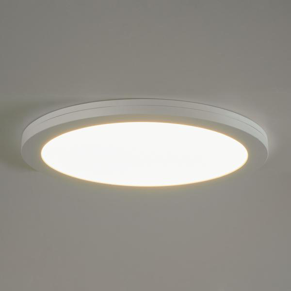 LED-Einbauleuchte MOON 24W 3000-6000K ws 2345lm Konv IP20 Ø330x19mm