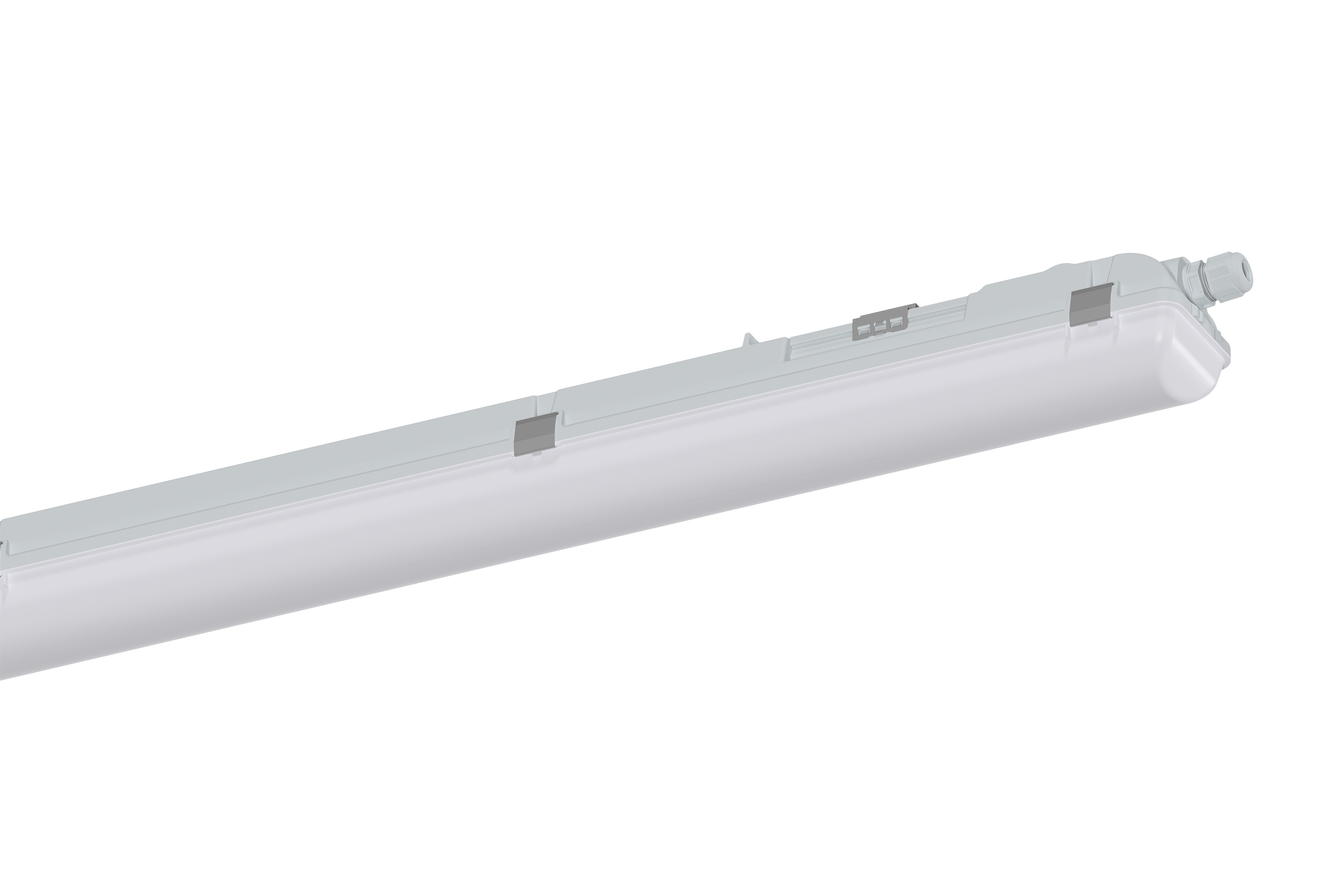 LED-Feuchtraumleuchte LUXANO2 23W 4000K 4000lm gr IP65 1185x85x88mm