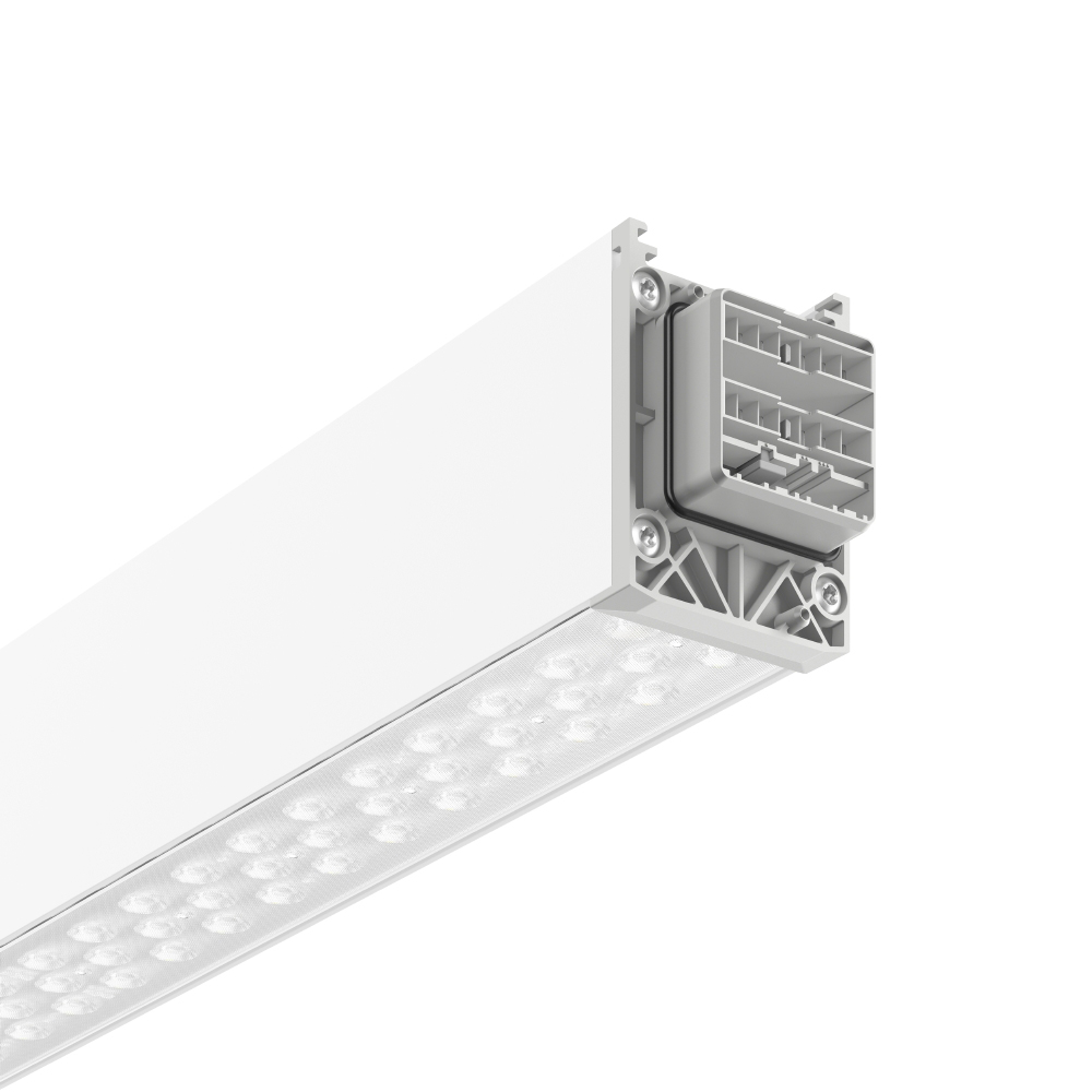 LED-Geräteträger 212W LINEDO 3000K 8LEDs 31200lm elektr.Trafo IP54 ws