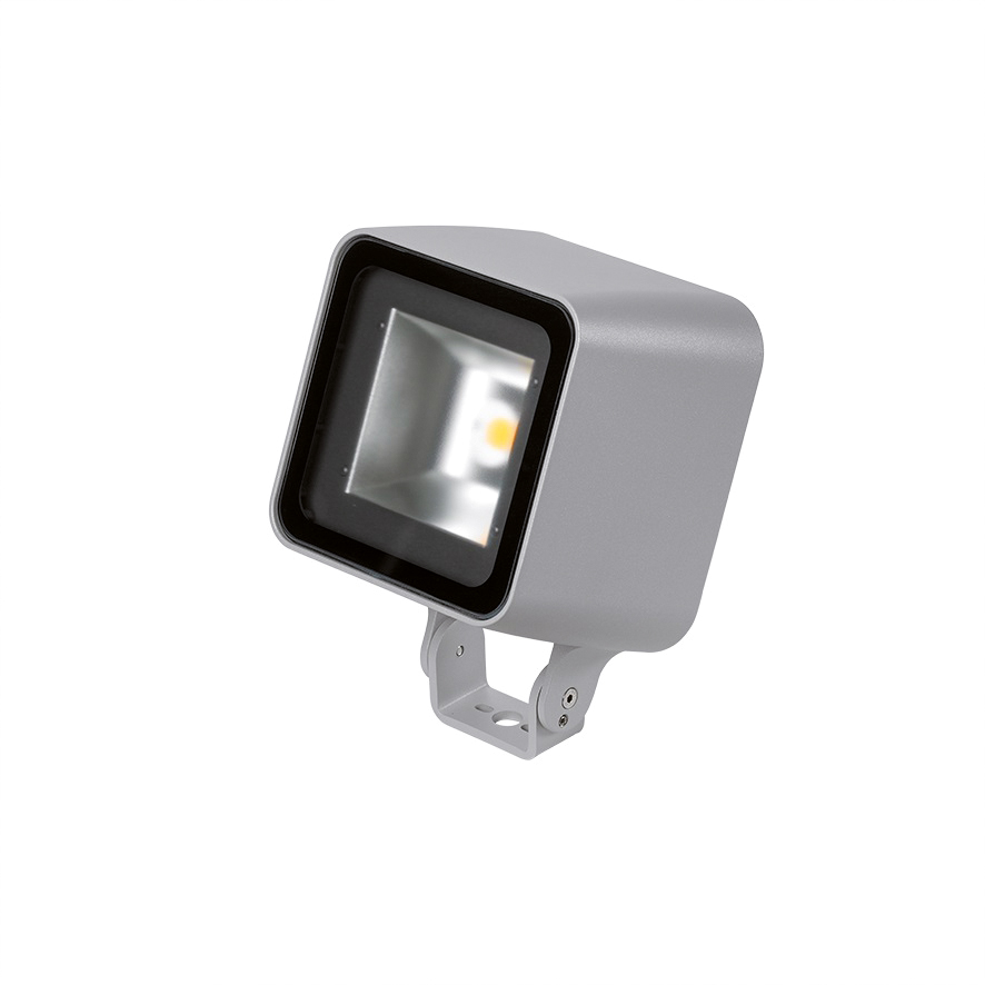 LED-Wandstrahler 52W Monoflood 3 4000K 5515lm Konv Dimmung DALI 1LED Alu IP65
