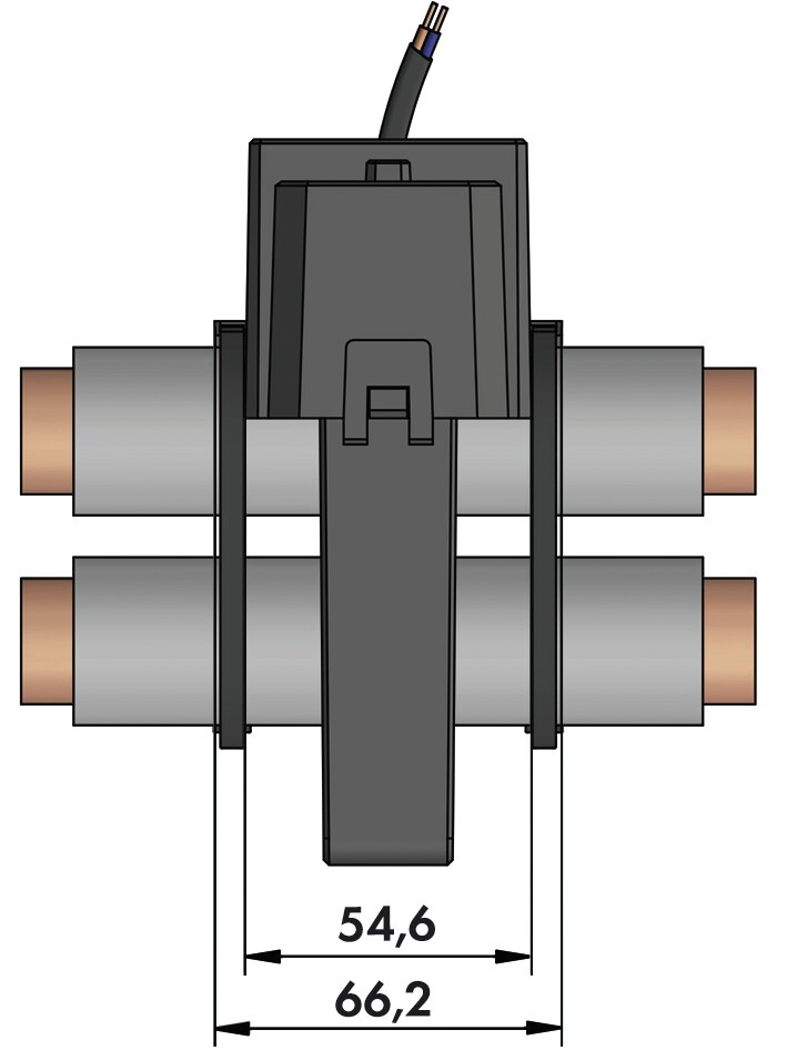 Kabelumbaustromwandler Kl=0,5 300A/1A 0,5VA m.Berührungss Schnappbef