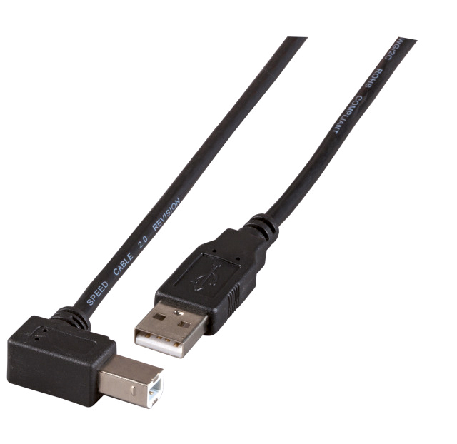 USB-Kabel 1,8m USB-A USB-B Stecker 4p