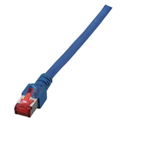 Patchkabel Cat6 50m bl S/FTP RJ45 AWG27
