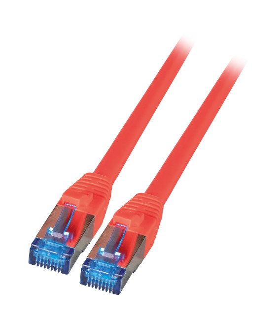 Patchkabel Cat6A 3m rt S/FTP RJ45 AWG26