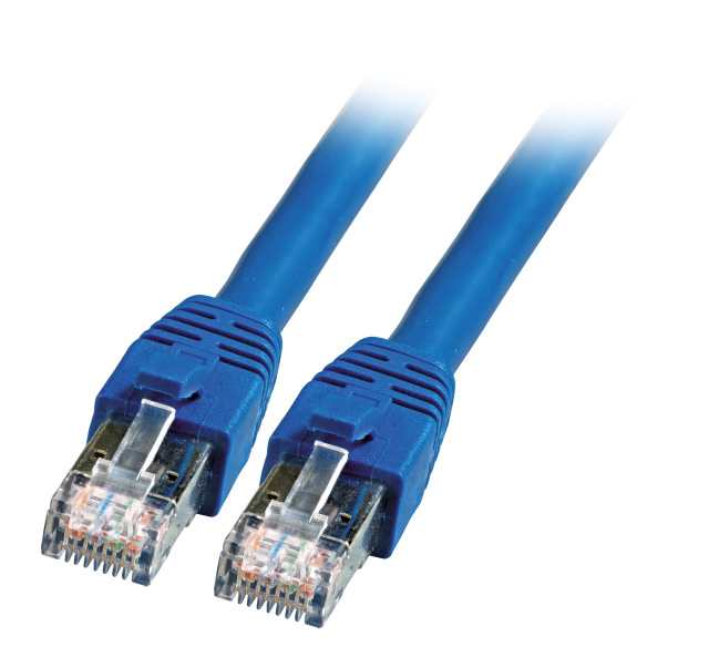 Patchkabel Cat8.1 (IEC) 7 S/FTP RJ45 bl AWG24 7,5m