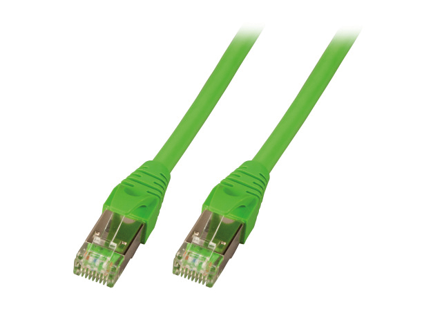 Patchkabel Cat5E 30m gn SF/UTP RJ45 AWG26