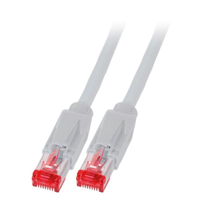Patchkabel Cat6A 0,25m gr S/FTP RJ45 AWG27