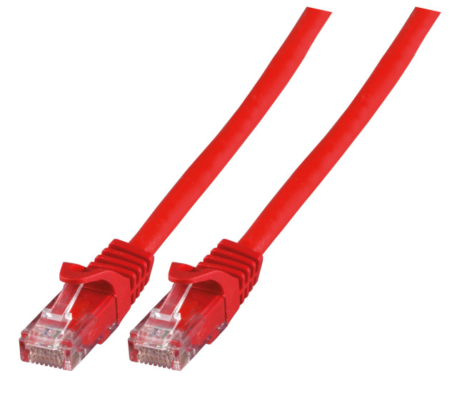 Patchkabel Cat6 1,5m rt U/UTP RJ45 AWG24
