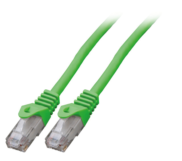 Patchkabel Cat5E 2m gn U/UTP RJ45 AWG24