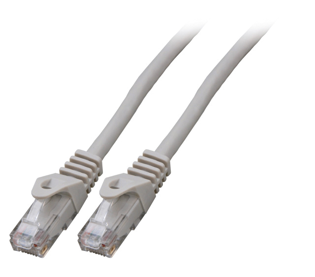 Patchkabel Cat5E 1,5m gr U/UTP RJ45 AWG24