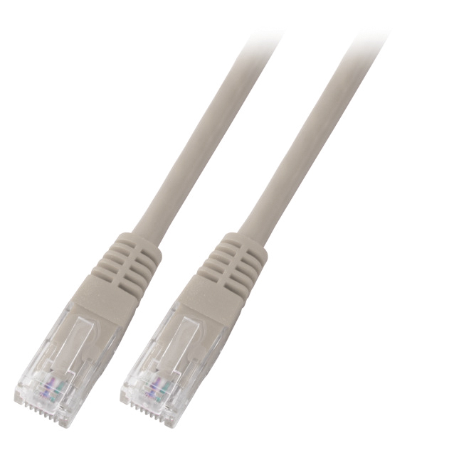 Patchkabel Cat5E 30m gr U/UTP RJ45 AWG24