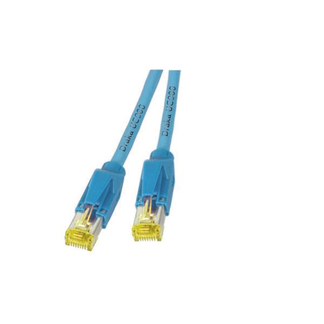 Patchkabel Cat6A 20m bl S/FTP RJ45 AWG27