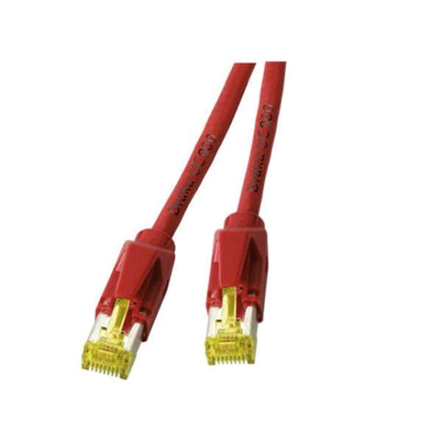 Patchkabel Cat6A 3m rt S/FTP RJ45 AWG27