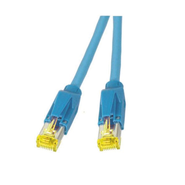 Patchkabel Cat6A 5m bl S/FTP RJ45 AWG26
