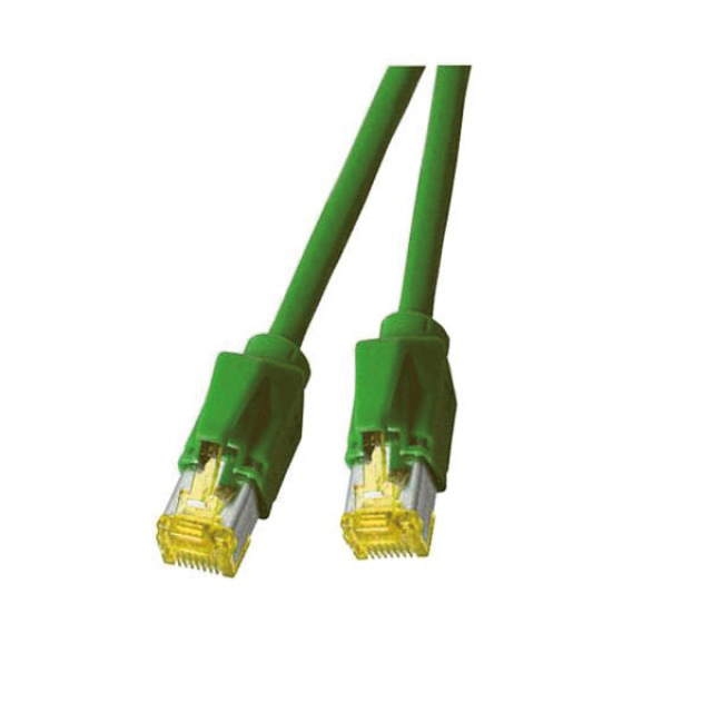 Patchkabel Cat6A 7,5m gn S/FTP RJ45 AWG26