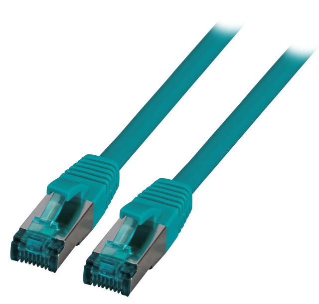 Patchkabel Cat6A 1,5m gn S/FTP RJ45 AWG27