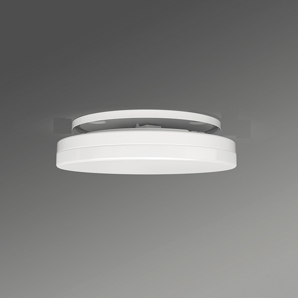 LED-Kunststoffleuchte Turas 34W 4000K ws 4332lm Konv IP40 Ø500x76mm