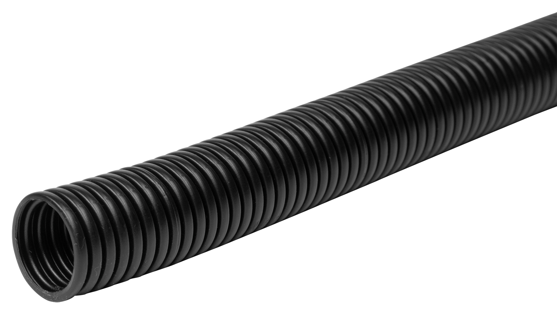 Wellrohr Ø28mm EVA ohne Ummantelung sw UV-best -40-55°C