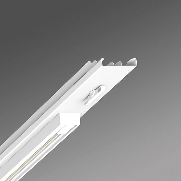 Stromschiene 3ph 1532mm ws 230V ST 55x44mm rechteck