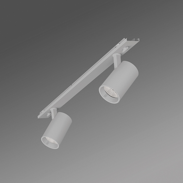 LED-Geräteträger 69W 2200K 4114lm 1LED Konv elektr.Trafo IP20 si 55x765x201mm