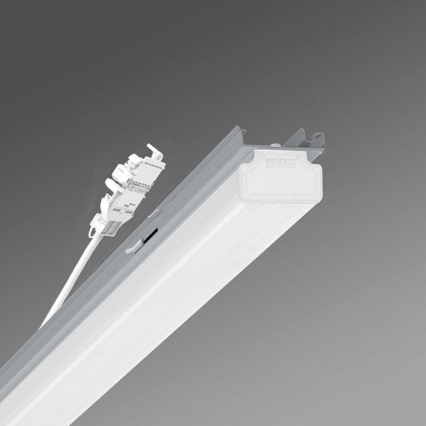 LED-Geräteträger 34W 4000K 5959lm 1LED Konv elektr.Trafo IP20 si 63x1531x54mm