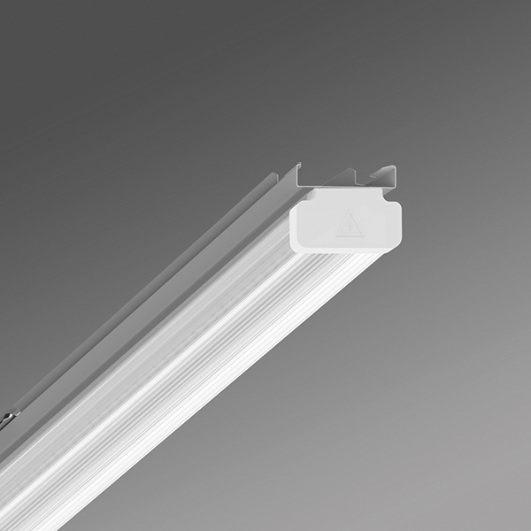 LED-Geräteträger 34W 3000K 5906lm 1LED Konv elektr.Trafo IP20 si 63x1531x54mm