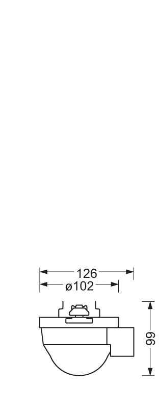 Geräteträger variabel Fun ws 765mm Bewegungsmelder