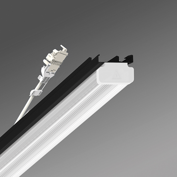 LED-Geräteträger 34W 4000K 6364lm 1LED Konv elektr.Trafo IP20 sw 63x1531x54mm