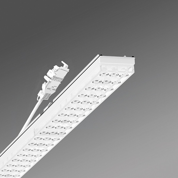LED-Geräteträger 53W 6500K 9040lm 1LED Konv elektr.Trafo IP64 ws 55x1531x37mm