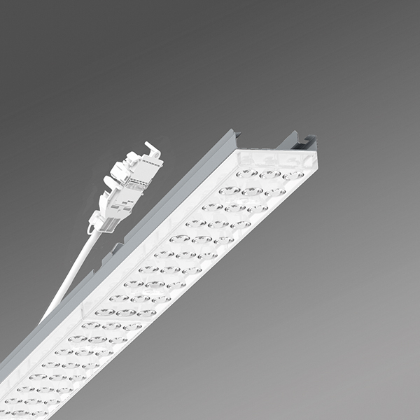 LED-Geräteträger 53W 6500K 7961lm 1LED Konv elektr.Trafo IP20 si 55x1531x37mm
