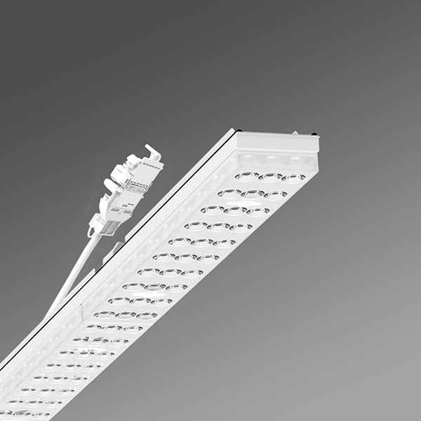 LED-Geräteträger 26-53W 6500K 7700lm ws 1LED Konv elektr.Trafo IP64 55x1531x37mm