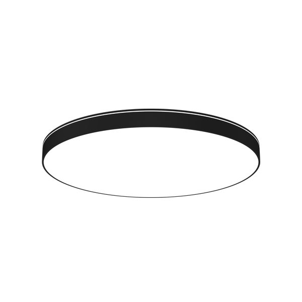 LED-Kunststoffleuchte Lunata 76,7W 3000K 8510lm sw Konv Dimmung DALI IP20