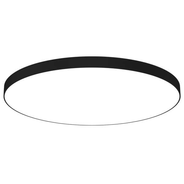LED-Kunststoffleuchte Lunata 116,2W sw 3000K 13970lm Konv Dimmung DALI IP20
