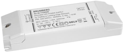 LED-Steuerung 4,8-30W 24V IP20 dim dim Kstgeh Dimmung Phasenabschnitt stat