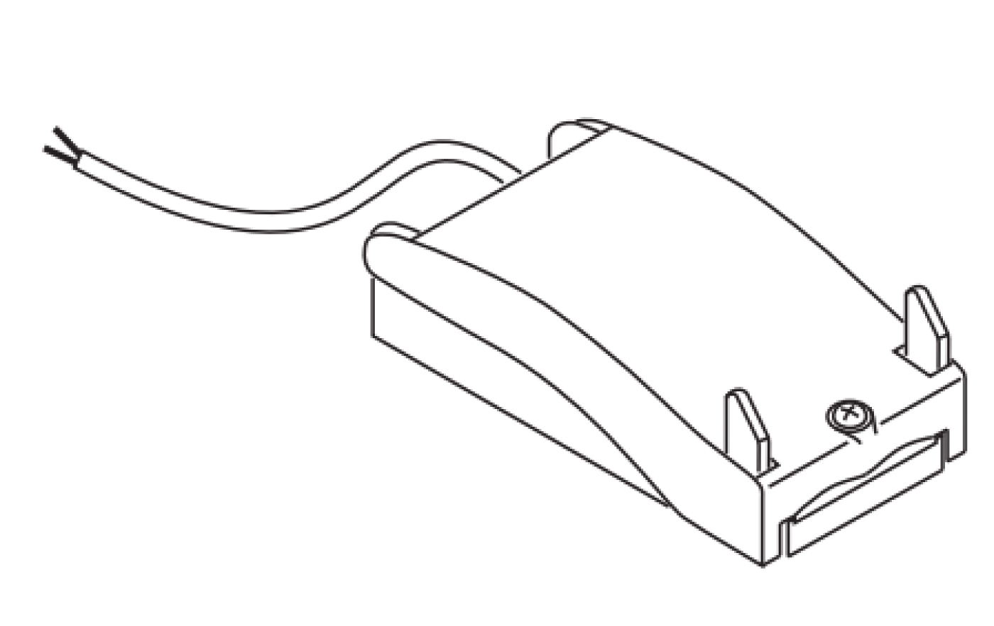 Durchgangsverdrahtung sw 3x0,75qmm 33mm