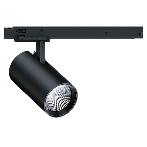 LED-Schienenstrahler 29W VIVO II 4000K 2500lm Konv 1LED Alu IP20 sw mt 3Ph