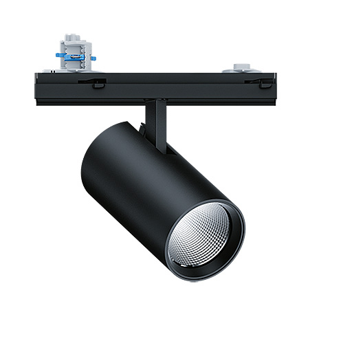 LED-Schienenstrahler 32W VIVO II 4000K 3200lm Konv 1LED Alu IP20 sw mt 3Ph