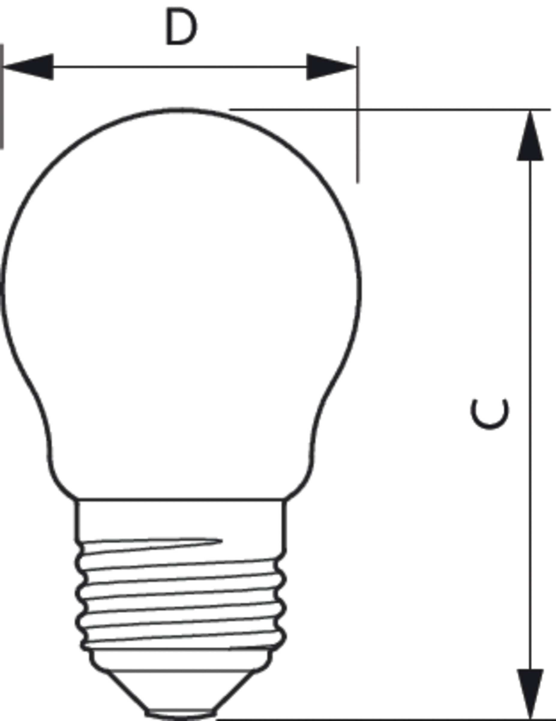 LED-Kugellampe FM E27 P45 2,2W 2700K ws 250lm E Filamentlampe mattiert AC