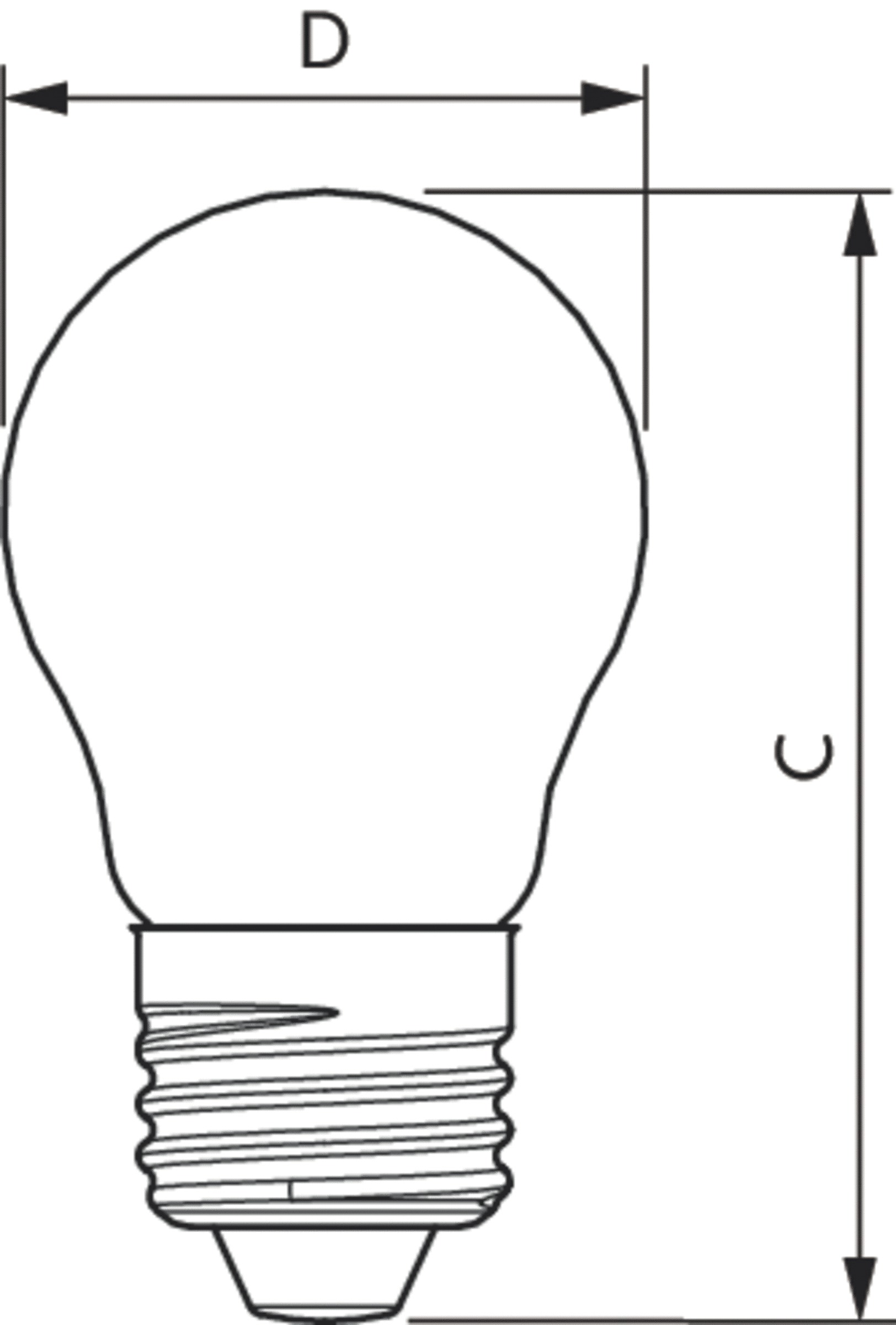 LED-Kugellampe FM E27 P45 6,5W 2700K ws 806lm E kl AC Filamentlampe Ø45x78mm