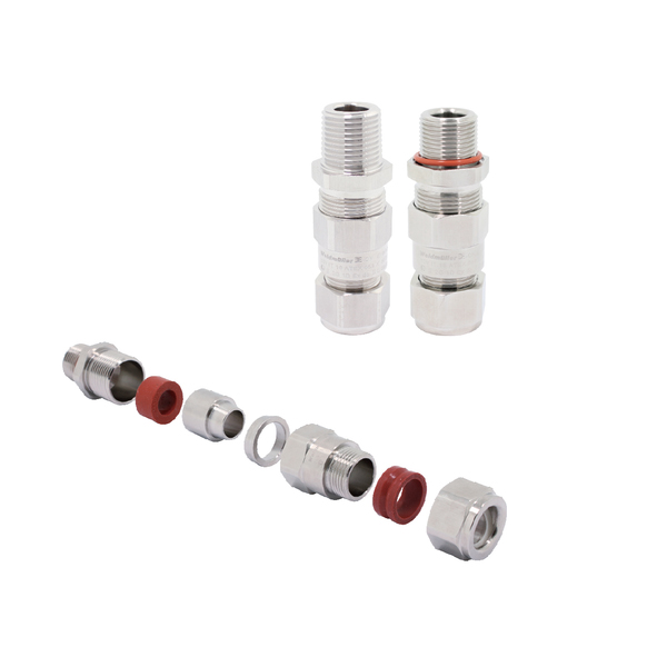 Kabelverschraubung NPT 12,8mm(1/2) V4A si 1/2Zoll Edelstahl (V4A) IP66 ger