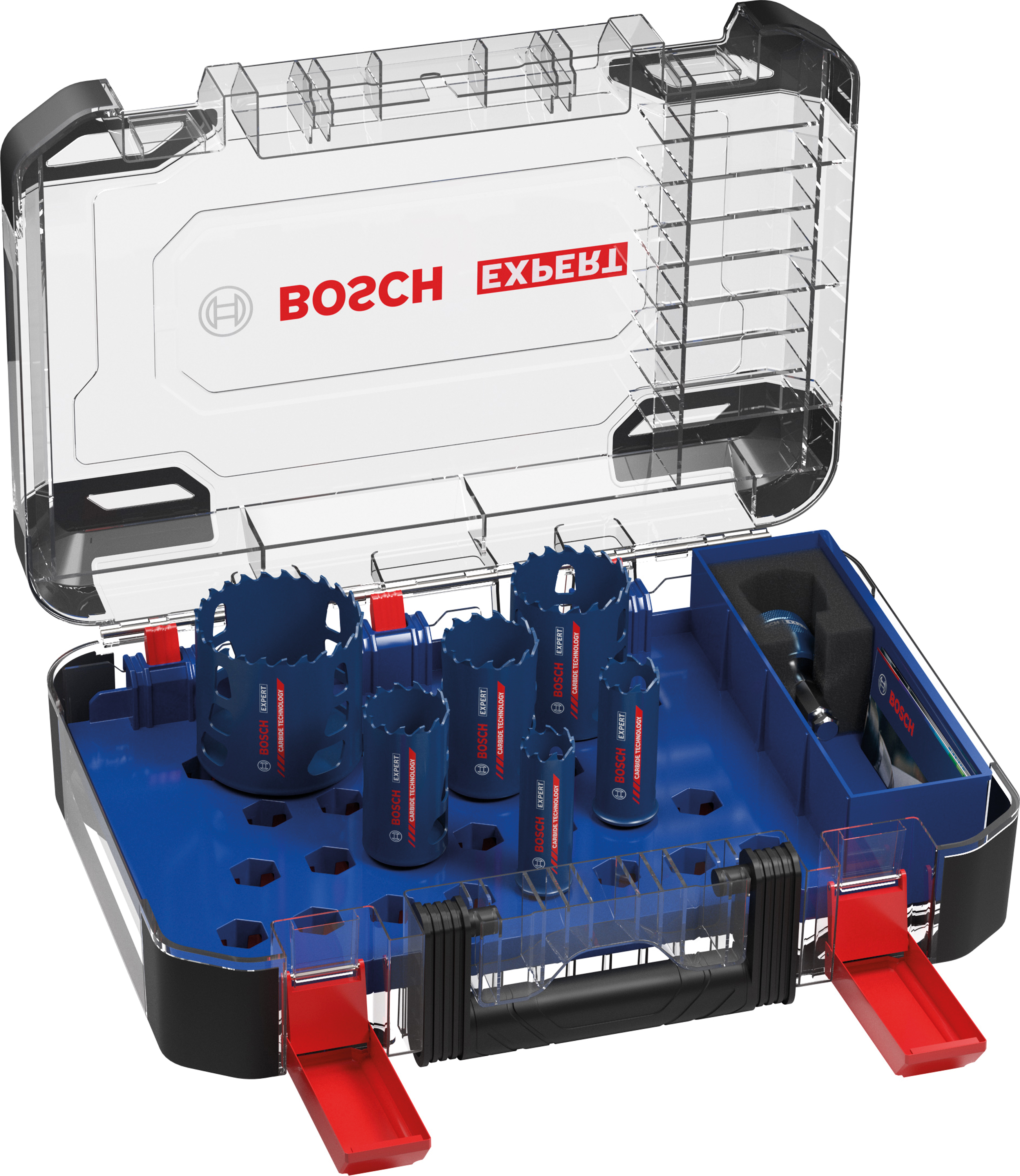 EXPERT Tough Material Loc Lochsägenset 9tlg 9xLochsäge