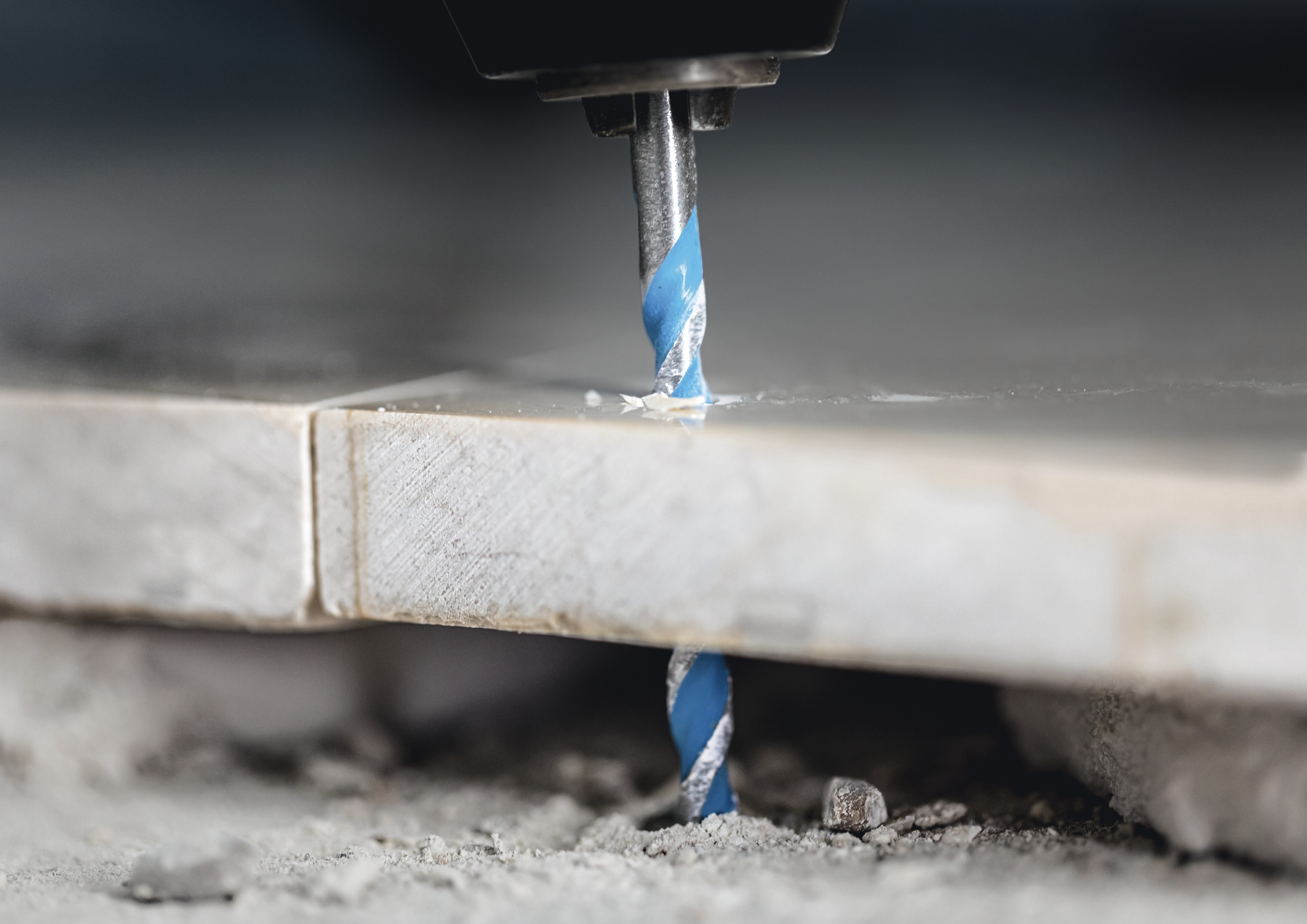 Universalbohrer Ø10mm zyl.Steckachse 80/120mm f.Beton Geeignet für Holz