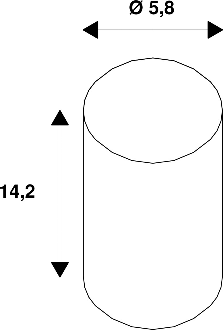 LED-Lampe E27 7,5W 2700K 800lm F dim ws kl dimmbar 320° AC Ø58x142mm 220-240V