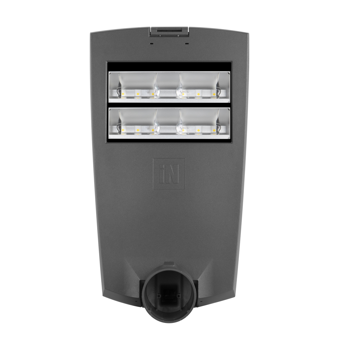 LED-Aufsatzleuchte 82W KREOS 60-76mm Alu 4000K 9862lm anth Gl_tr IP66 II