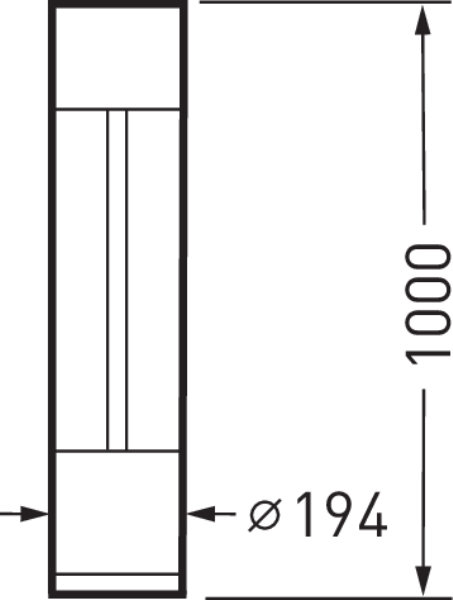 LED-Wegeleuchte 9,5W IP65 4000K 1200lm anth 1LED Alu Kst_tr